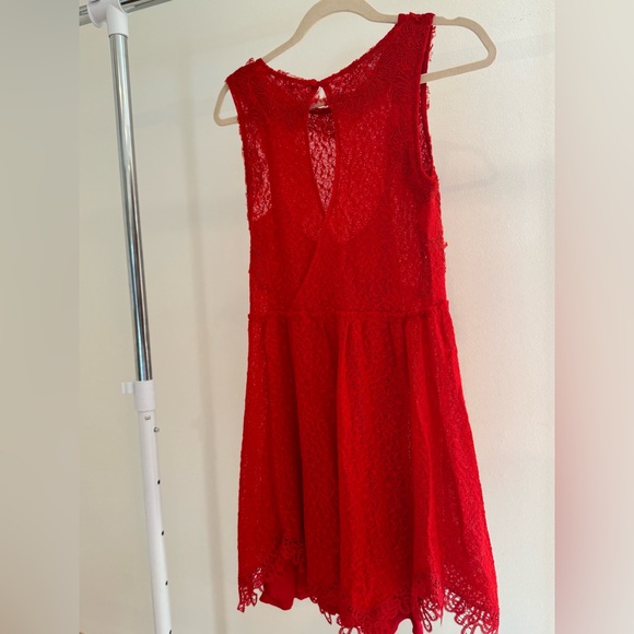 Free People Lace Dress Size S - Picture 4 of 4